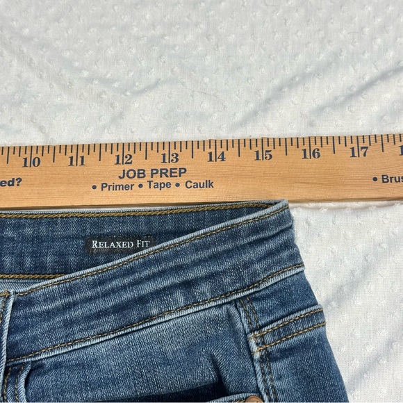 JUDY BLUE Mid Rise Cropped Relaxed Fit Denim Jeans 82251 Size 11/30 11 - Picture 10 of 12